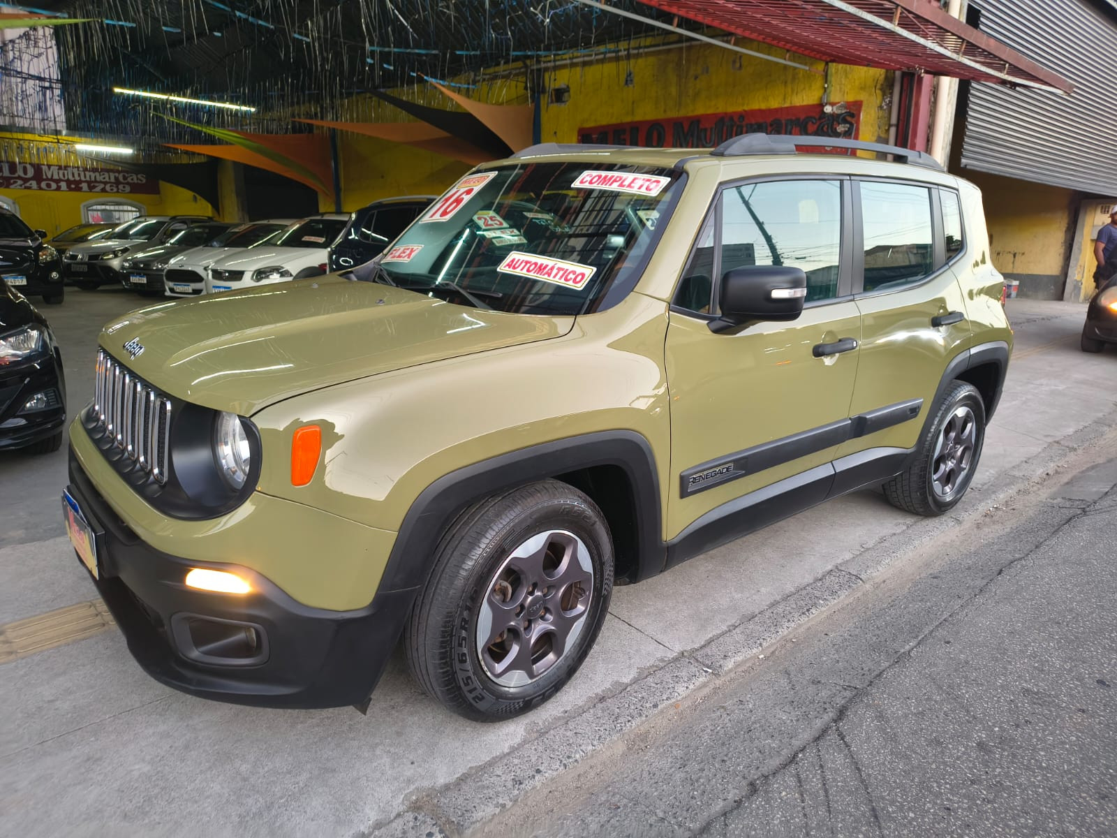 JEEP RENEGADE SPORT 1.8 FLEX ANO 2016, CÂMBIO AUTOMÁTICO, COMPLETO!
